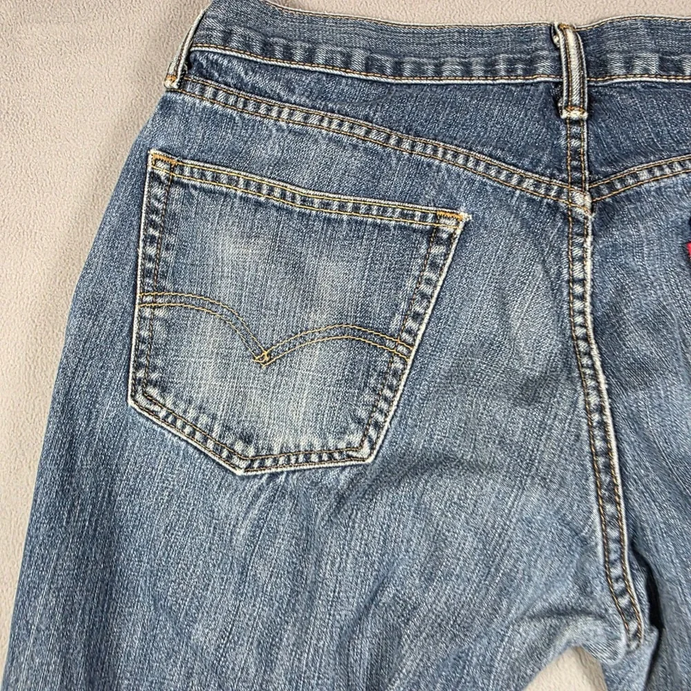 Levi's Jeans Mens 34x32 Blue Relaxed Straight Mid Rise 559 Medium Wash